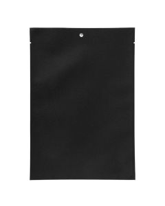 Black Kraft Compostable Heat Seal Bags 6" x 9" 100 pack KHS69BK