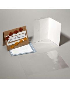 Crystal Clear Card Jackets For 6" x 9" Card 9 1/4" x 11 3/4" 100 pack CJ69