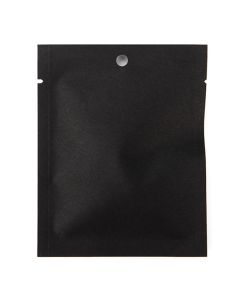 Black Kraft Compostable Heat Seal Bags 3" x 4" 100 pack KHS34BK