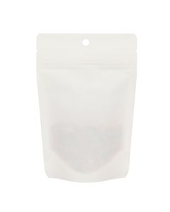 4" x 6" white kraft eco bag