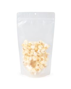Frosted Recyclable Stand Up Pouch w/ RETAINâ€žÂ¢  6 3/4" x 3 1/2" x 11 1/4" 100 Pack ZBGERR4F