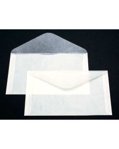 Glassine Envelopes 6 3/4" x 3 3/4" 50 pack G21