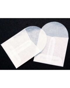 Glassine Envelopes with Center Seam 2 1/8" x 2 1/8" 50 pack G8