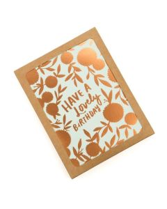 Packaged greeting cards