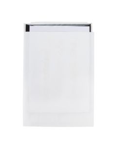 White Merchandise Bags 5" x 7 1/2" 100 pack MB1W
