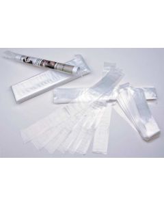 Clear Poly Tube Sleeves 1 1/2" x 18" 100 pack PT1H18 - DISCONTINUED