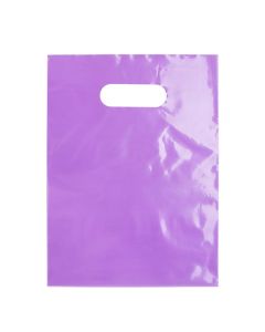Purple Handle Bag 9" x 12" 100 pack H912PR1